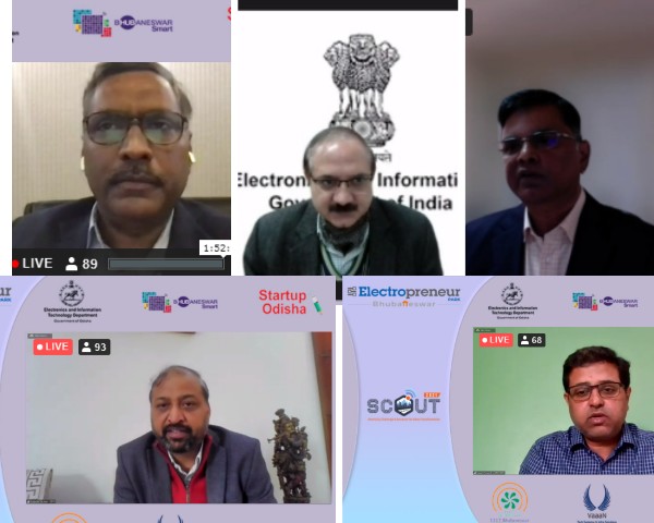 Valedictory & Product Showcase Smart City Hackathon organized by Electropreneur Park, Bhubaneswar