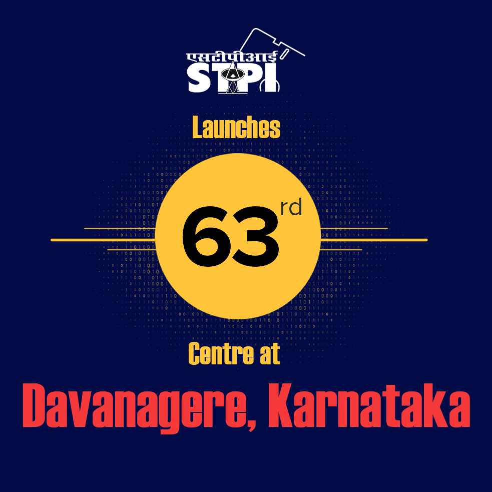 Inauguration of STPI's 63rd centre at Davanagere, Karnataka